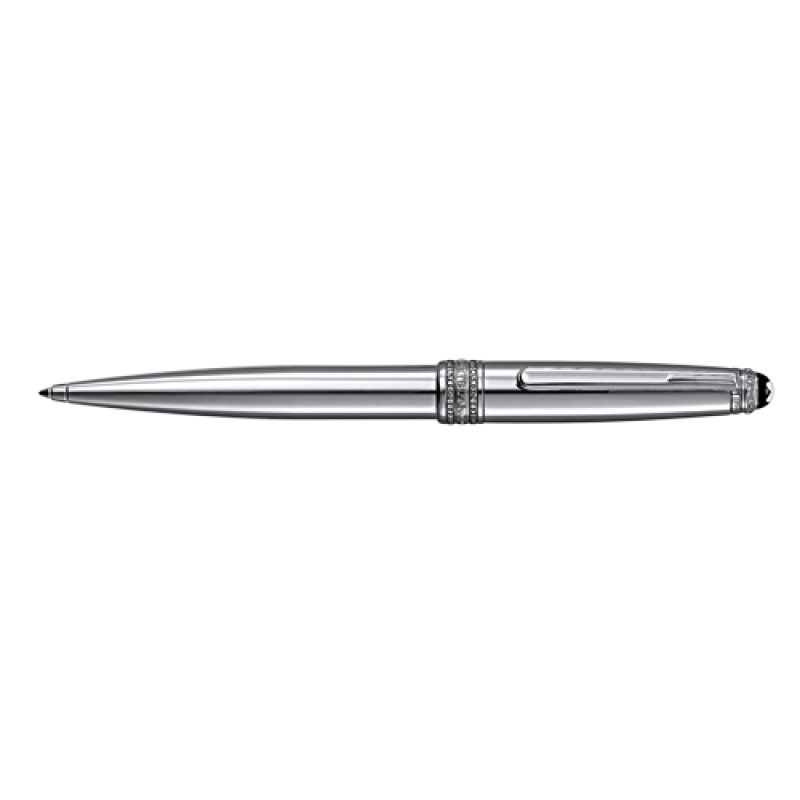 Montblanc Meisterstuck Solitaire Royal Steel Ballpoint Pen